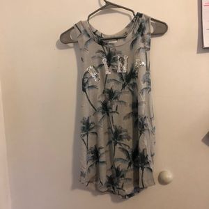 Victoria secret PINK palm tree tank
